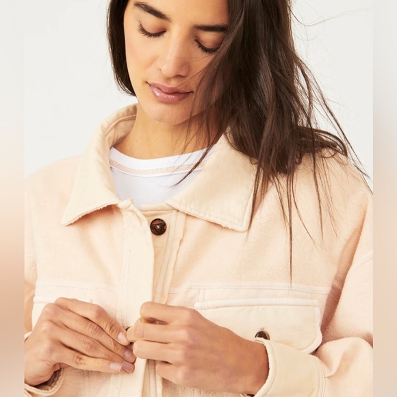 Free People Ruby Jacket in Sweetheart Sunrise - Picture 2 of 7